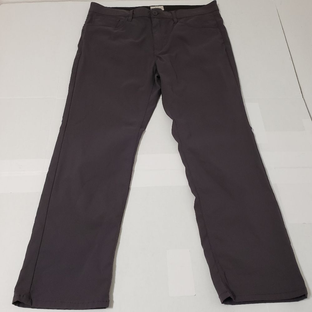 Weatherproof straight fit spandex pants Men's 36x30 gray - Picture 2 of 8